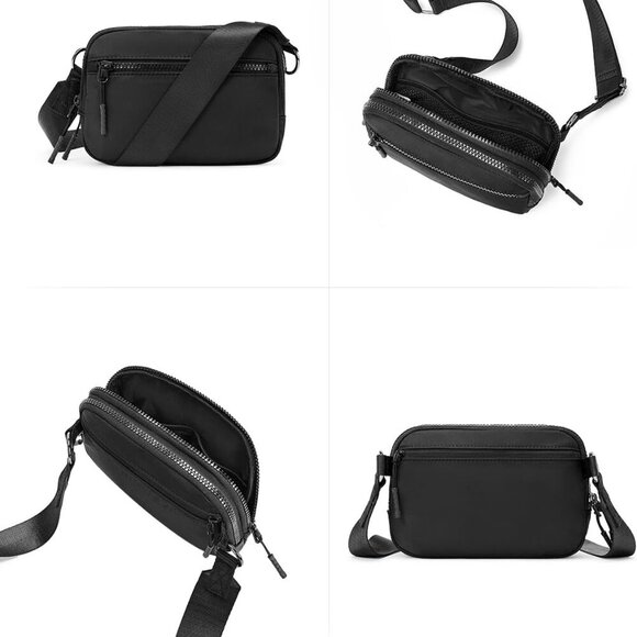 Small Crossbody Bags for Women Nylon with Adjustable Strap, Mini Crossbody Purse - Picture 6 of 7